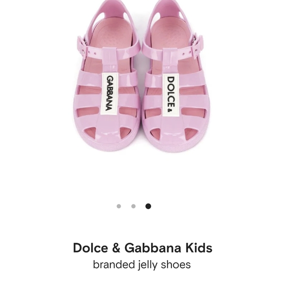 d&g baby jelly sandals
